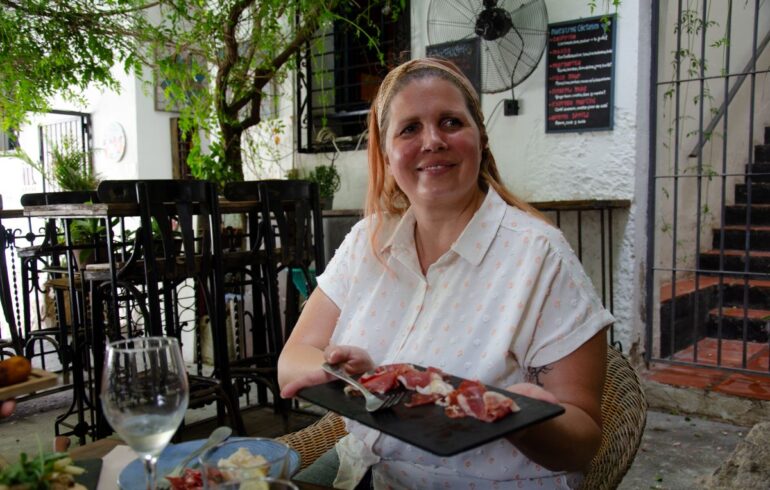 Tania, vår norsktalende guide på Costa Blanca kysten