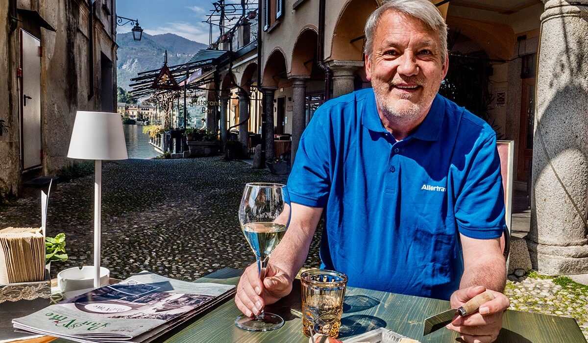 Italiensk lunsj i Piemonte, Italia