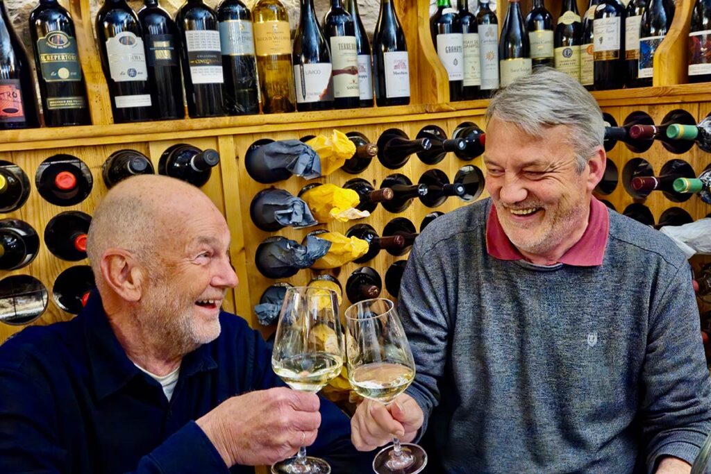 Vin og lunsj i Piemonte, Italia