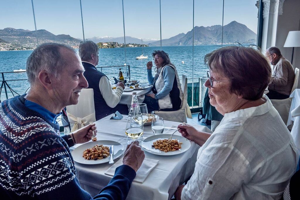 Italiensk lunsj i Piemonte, Italia