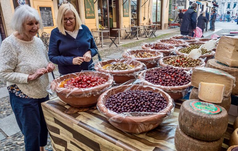 Markedet i Orta, Piemonte