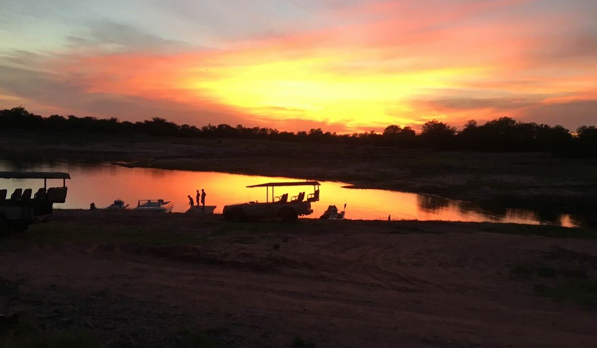 Solnedgang - sundowner - Safari