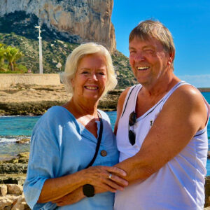 Terje og Berit ble et par på langtidsferie på Calpe.
