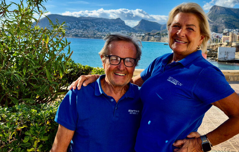 Vertene Anita og Helge Tveten sørger for at alt går på skinner.