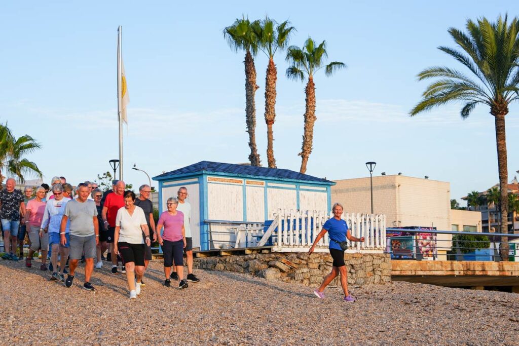 Morgentur på langtidsferie