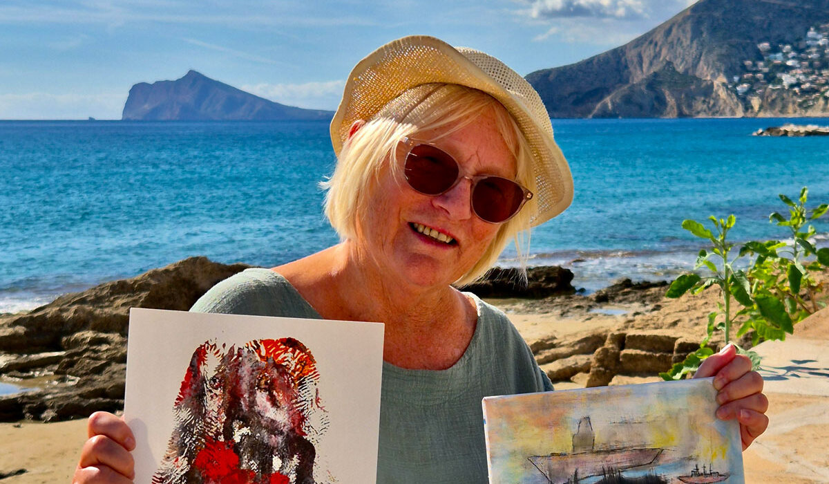 Ruby Hansen fra Oslo, lar seg inspirere på langtidsferie i Calpe