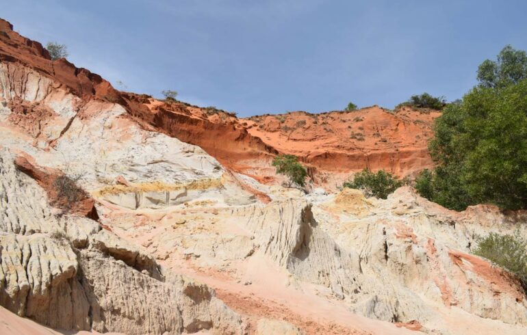 Røde og hvite sanddyner, Mui Ne, Vietnam