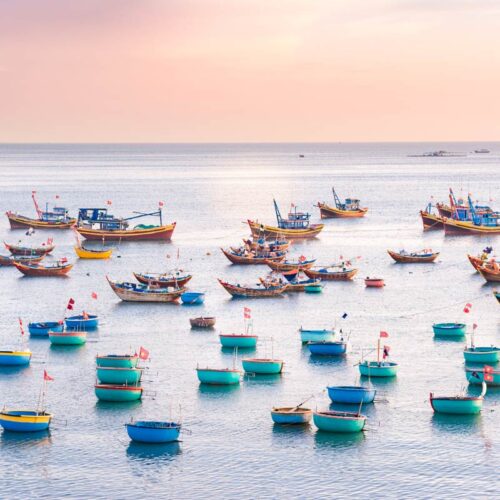 Mui Ne. kystby i Binh Thuan provinsen, Thailand