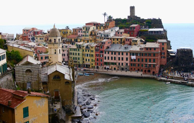 Vandretur i Cinque terre, Italia