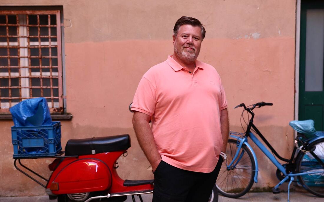 Aller travels reiseleder på vandretur, Morten Bille