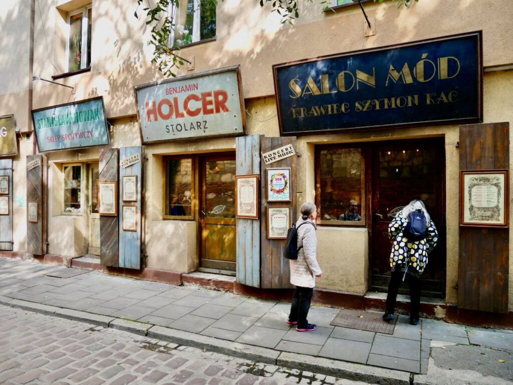 Etter 15 minutters gange fra gamlebyen er du i Kazimierz.